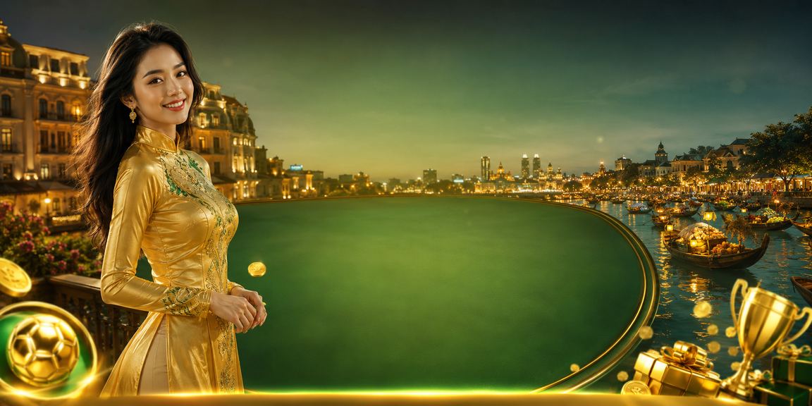 Không khí giải trí casino hiện đại tại Hà Nội với trang phục áo dài truyền thống